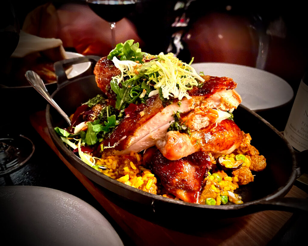 Nomad Restaurant signature dishes Roast Chicken for Two
Oysters
The NoMad Burger